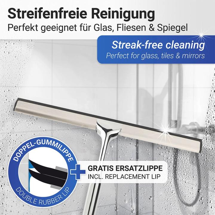 Produktbild Wenko Terni Plus Duschabzieher 24,5 cm