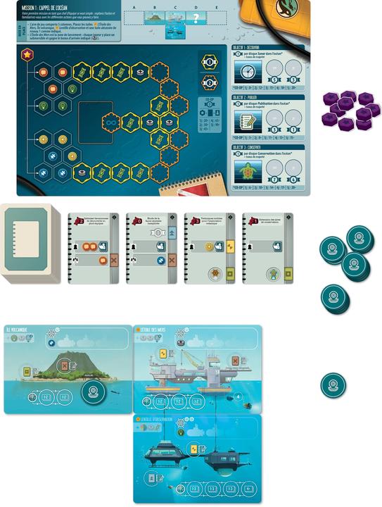 Image du produit Super Meeple Endeavor Mer profonde (f) (Français)