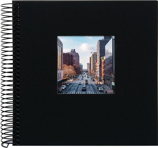 Produktbild Goldbuch Fotoalbum Bella Vista Spiralalbum Black Schwarz (10 x 15 cm)
