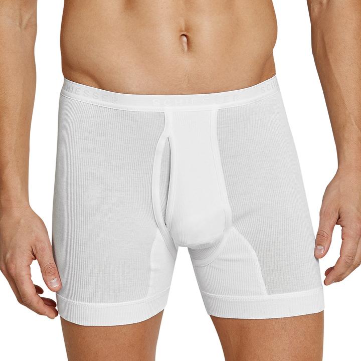 Actual product image Schiesser Original Double Rib Pants Short (7, Single pack)