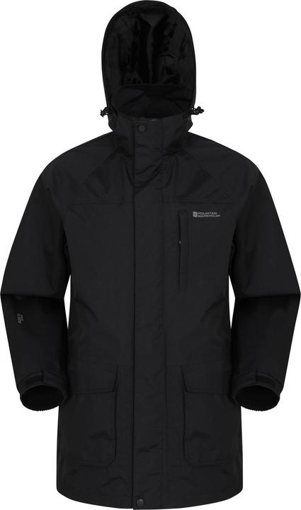 Immagine prodotto Mountain Warehouse Glacier II Giacca Impermeabile Lungo Uomo (L)