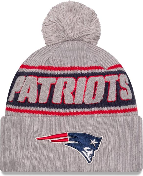Image du produit New Era NFL Sideline Bonnet d'hiver New England Patriots Gris