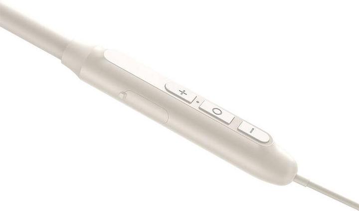 Productafbeelding Joyroom Magnetische Bluetooth koptelefoon Sport nekband oordopjes 14,2mm - Wit (ANC, 30 h, Draadloze)