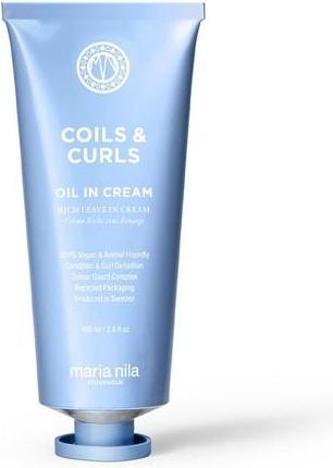 Actual product image Maria Nila Coils & Curls Oil in Cream (100 ml)