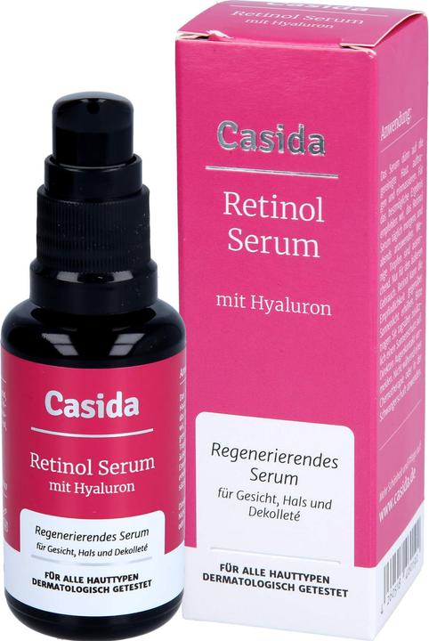 Actual product image Casida Retinol Serum mit Hylaluron (30 ml)