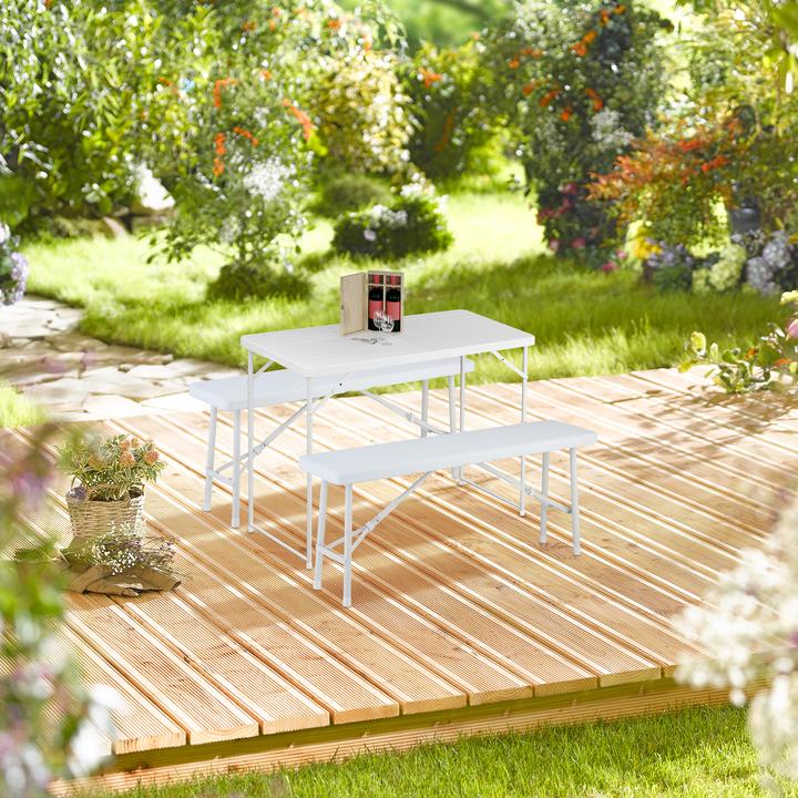 Image du produit Relaxdays Table de jardin (120 cm)