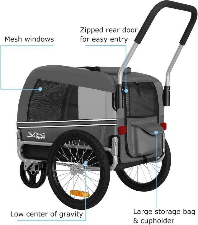 Actual product image Tiggo Hundeanhänger für Velo