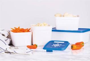 Actual product image Merkloos Freezer container 750 ml set with (3 pieces) (0.75 l)