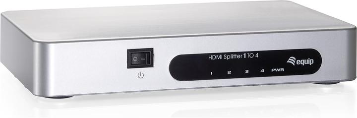 Produktbild equip HDMI Video Splitter 4-Port unterstuetzt 3D und Full HD 1080p