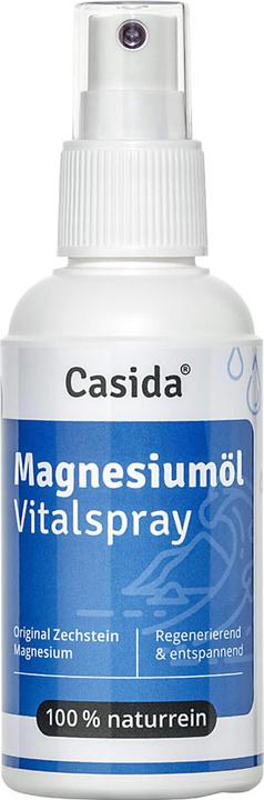 Casida Magnesiumöl Vitalspray Zechstein (Körpercreme, Körpermilch, Körperlotion, Körpergel, 100 ml)