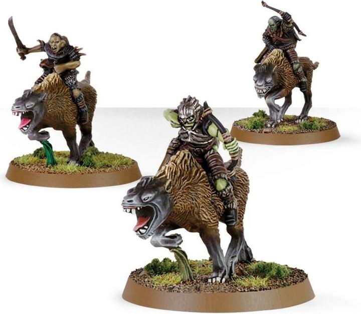 Produktbild Games Workshop Warg Riders - The Lord of the Rings: Middle Earth (Kunststoff)