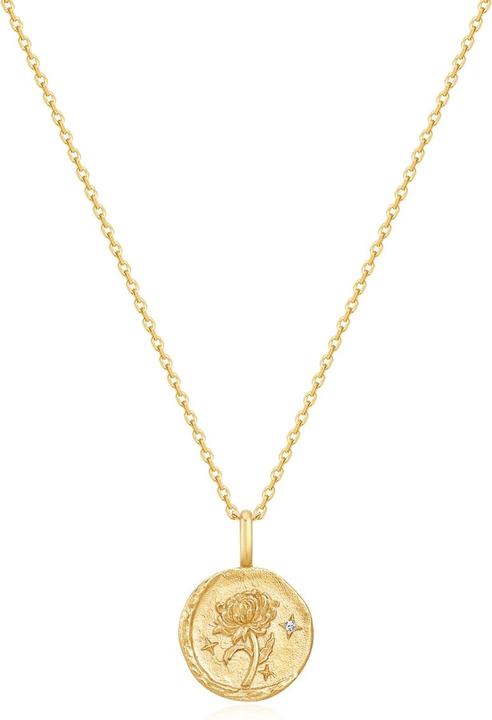 Image du produit Glanzstücke München Collier femme fleur de naissance novembre chrysanthème - 37150 (Argent Sterling, 40 - 45 cm)