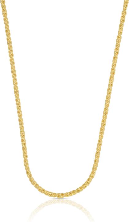 Muau Doppelanker (750/18K Gelbgold, 50 cm)