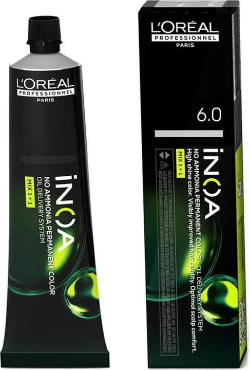 Image du produit L'Oréal Paris INOA No Ammonia Permanent Color 6.0 60g (6.0)