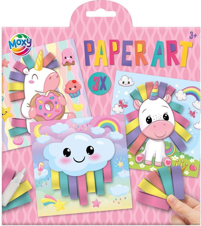 Produktbild Grafix Papierkunst-Kunsthandwerk in Rosa, 3er-Set