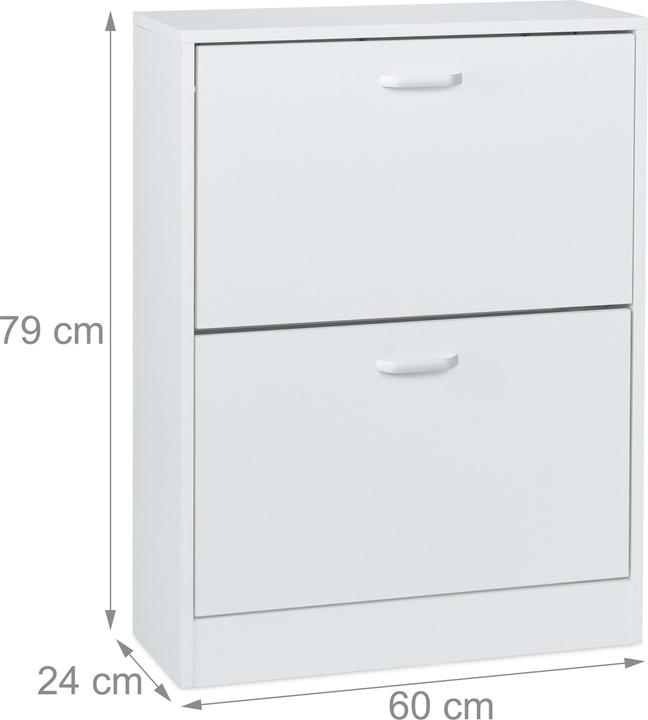 Actual product image Relaxdays Schuhschrank (60 x 24 x 79 cm)
