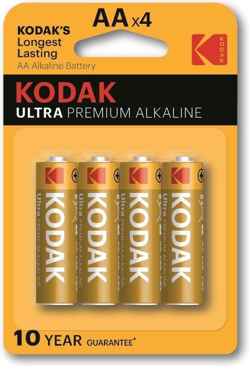 Immagine prodotto Kodak Ultra Premium Batteria monouso AA alcalina - Batteria (4 pz., AA)