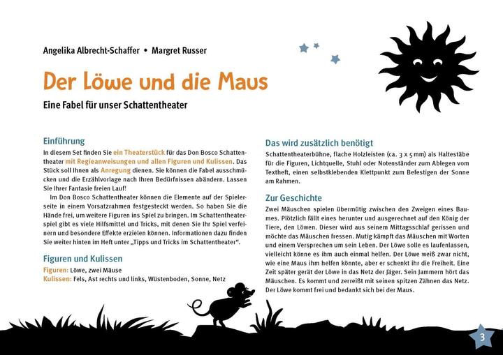 Produktbild Der Löwe und die Maus (Deutsch, Angelika Albrecht-Schaffer, Aesop, 2022)