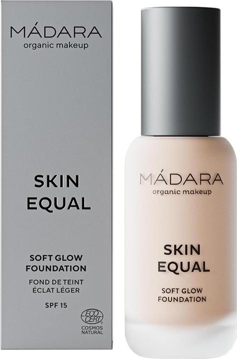 Actual product image Madara MÃDARA - Skin Equal Soft Glow Foundation SPF 15 - Liquid make-up 30 ml - (10)