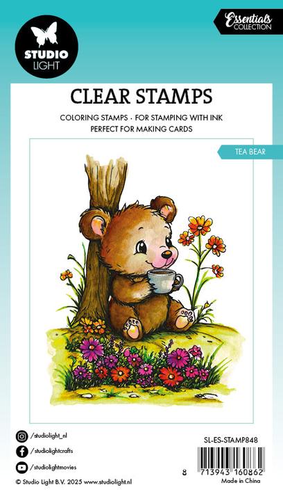 Produktbild art by marlene Clear Stamp "Niedlicher Bär" Essentials