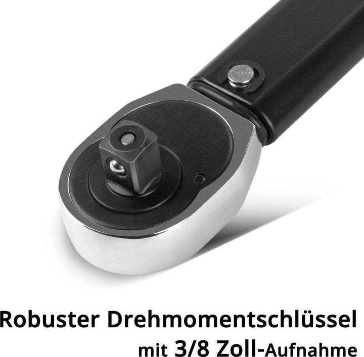 Actual product image Stahlwerk torque wrench TW-140 ST 10-140 Nm 3/8" inch reversible ratchet (3/8", 10 Nm, 140 Nm)