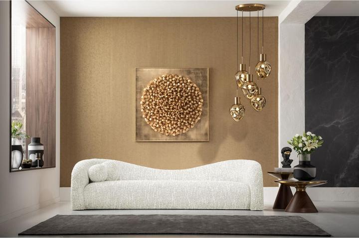 Actual product image Kare Design Sofa 3-seater Livia Melange Cream 261cm (3-seater)