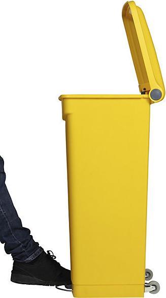 Produktbild kaiserkraft Kunststoff-Tretabfallsammler (90 l)