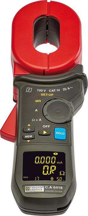 Chauvin Arnoux C.A 6418 Earth Meter (CAT IV, CAT III 150V)