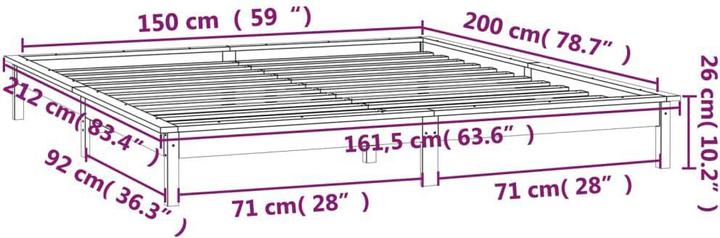 Produktbild VidaXL Rog (150 x 200 cm)