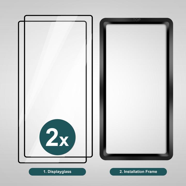 Immagine prodotto Nalia 2x vetro protettivo e 1x applicatore (2 Pezzo/i, Samsung Galaxy S24 Ultra)