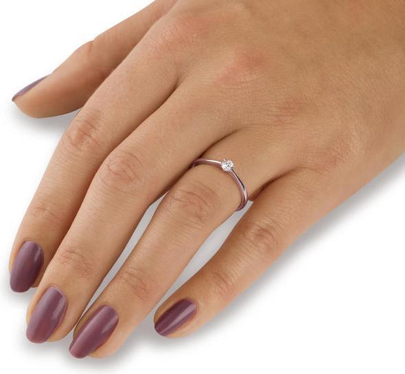 Immagine prodotto Goldberg Diamant Telaio solitario a 6 impugnature (50, Oro 750/18 K)