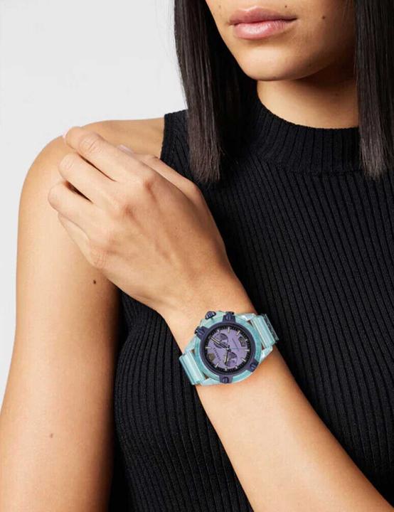 Image du produit Versace Herrenuhr Icon Active (Chronographe, 44 mm)