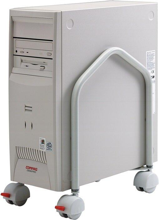 Twinco CPU-Ständer, rollbar, HxT 400 x 330 mm