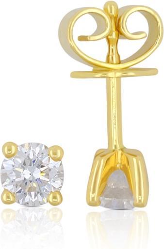 Muau Ohrstecker (750/18 K Gelbgold)