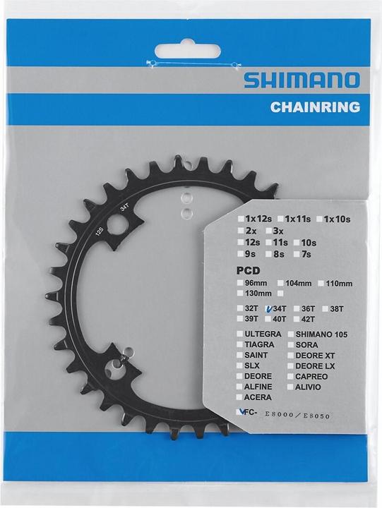 Produktbild Shimano Kettenblatt STEPS SM-CRE80-12 34 Zähne (34)