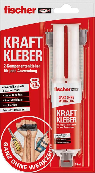 Actual product image Fischer 545865 Adhesive Gel Epoxy adhesive (80 g, 25 ml)