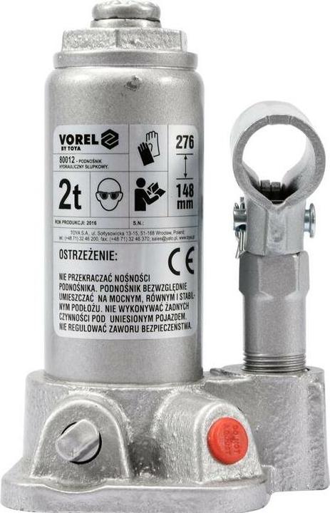 Image du produit Toya Bottle Jack Hydraulique 2t