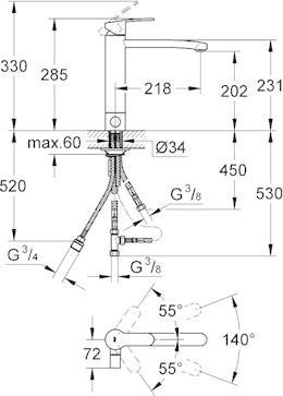 Produktbild Grohe Eurostyle Cosmopolitan