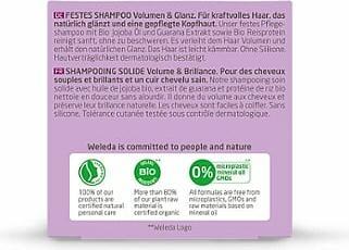 Actual product image Weleda Solid Shampoo Volume Shine 50g (Solid shampoo)