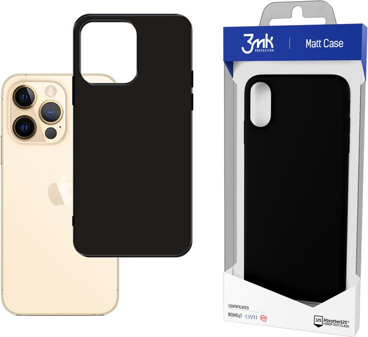 Produktbild 3MK Matt Case for iPhone 6 / 6s black (Apple iPhone 6)