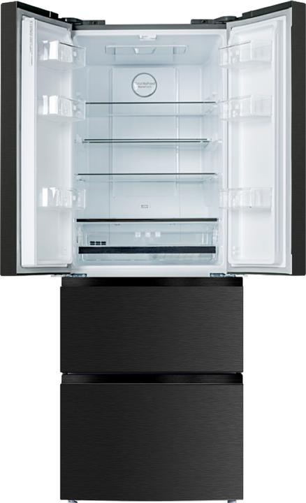 Produktbild Amica KGCN 388 180 S Side-by-Side Kühlkombination Freistehend E, Metallisch (357 l)