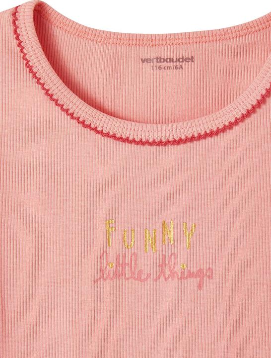 Produktbild Vertbaudet 3er-Pack Mädchen T-Shirts, Ripp Oeko-Tex (158)