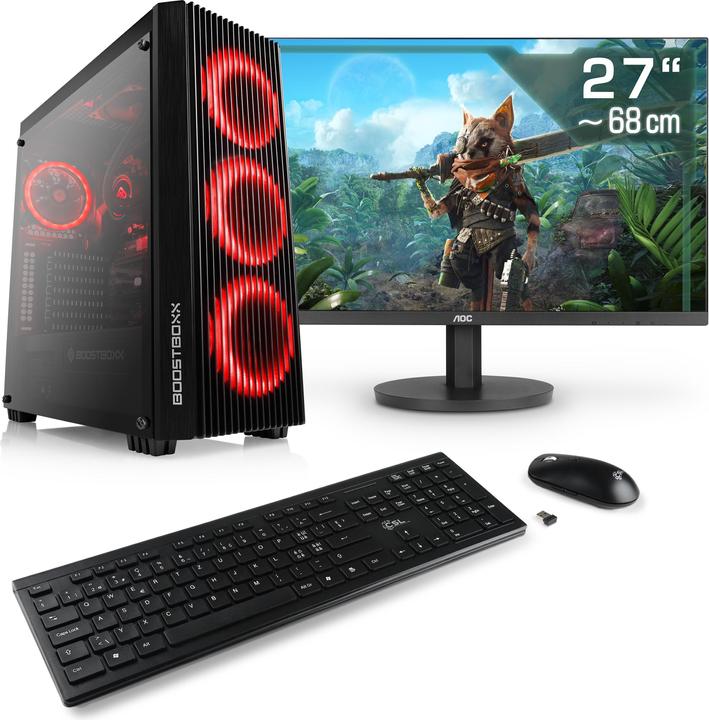 Image du produit CSL Gaming PC M11370H, QWERTZ Layout (CH) (Intel Core i7-14700, 32 Go, 1000 Go, UHD Graphics 770)