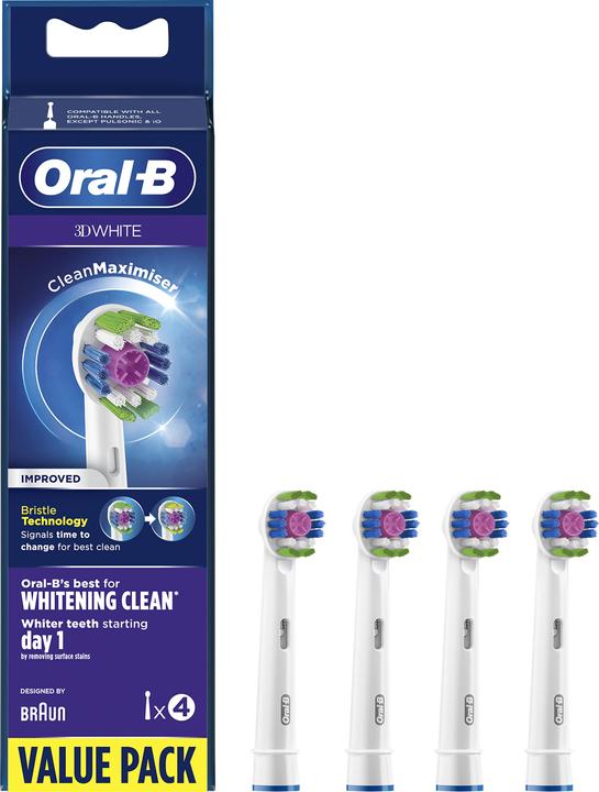 Oral-B 3D White CleanMaximiser (4 x)