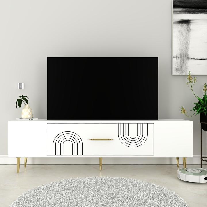Actual product image Kalune Design Decorium Arch TV Stand