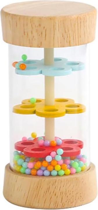Produktbild The Toy Company Rassel Regenmacher-Spielzeug aus Holz