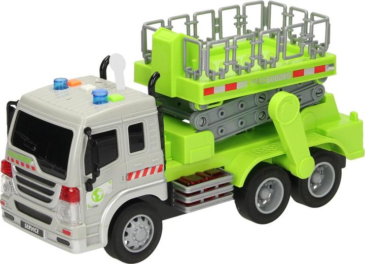Productafbeelding Vrachtwagen met hoogwerker met licht en geluid