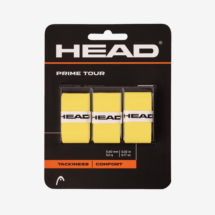 Image du produit Head Pack de 3 surgrips Prime Tour jaune