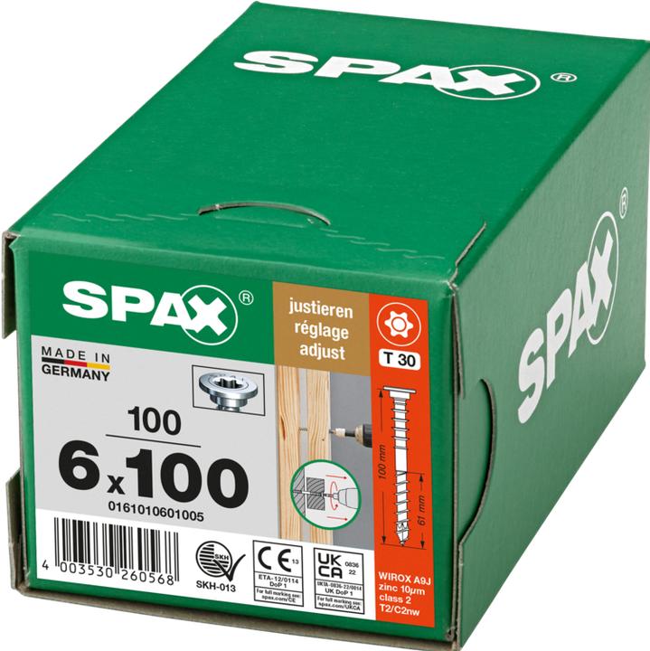 Produktbild Spax Justierschrauben (100 Schrauben pro Stück)