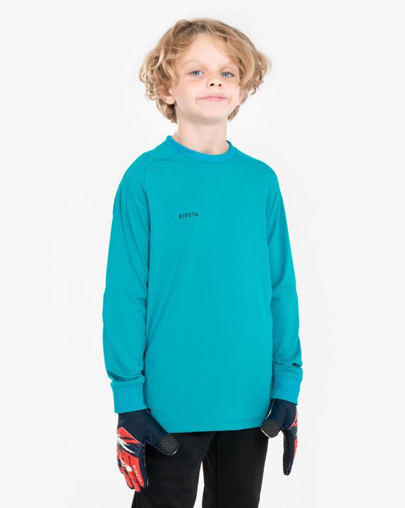 Image du produit Kipsta Maillot de gardien de but enfant - F100 turquoise